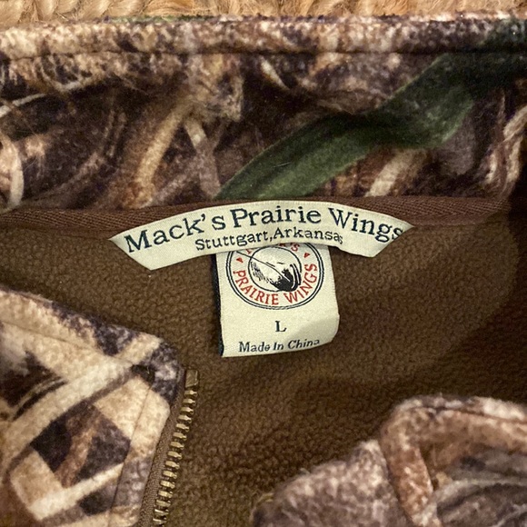 Macks Prairie Wings Quarter Zip Fleece 